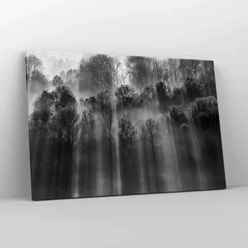 Schilderen op canvas - In stromen van licht - 120x80 cm