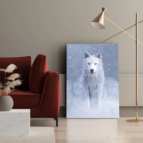 Schilderen op canvas - In winterse sferen - 45x80 cm