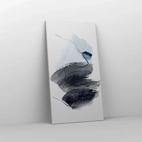 Schilderen op canvas - Intensiteit en beweging - 55x100 cm