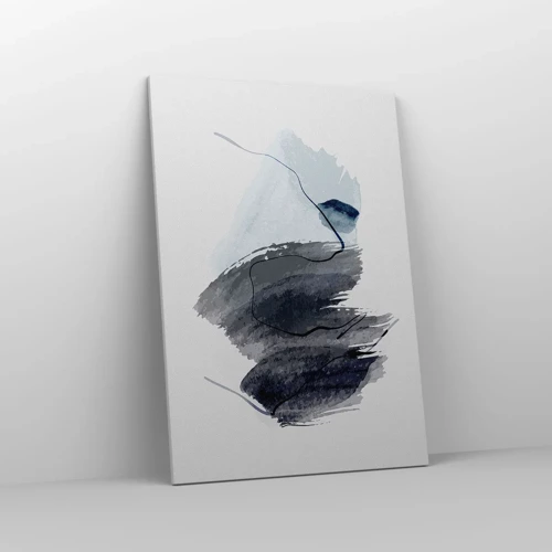 Schilderen op canvas - Intensiteit en beweging - 70x100 cm