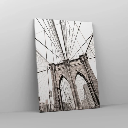 Schilderen op canvas - Kathedraal van New York - 50x70 cm