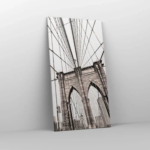 Schilderen op canvas - Kathedraal van New York - 65x120 cm