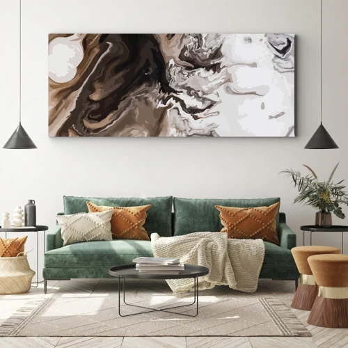 Schilderen op canvas - Kleurcontrast - 120x50 cm