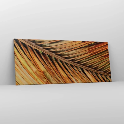 Schilderen op canvas - Kokos goud - 120x50 cm