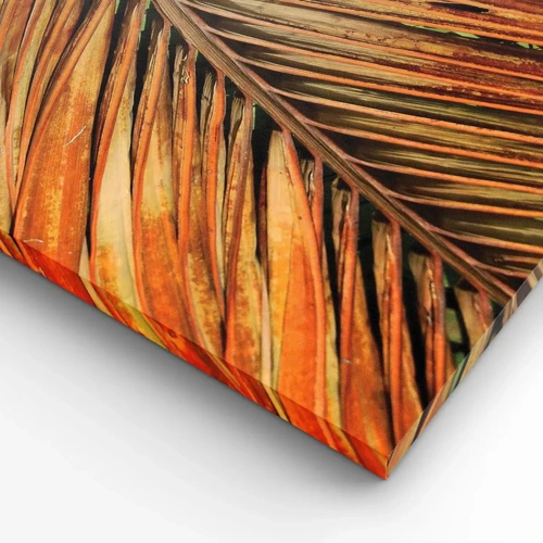 Schilderen op canvas - Kokos goud - 140x50 cm