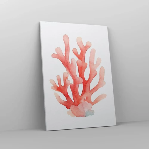 Schilderen op canvas - Koraalkleurig koraal - 50x70 cm