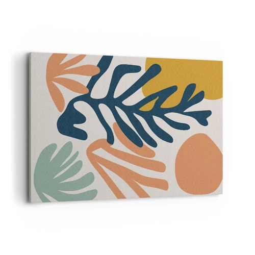 Schilderen op canvas - Koraalzeeën - 120x80 cm
