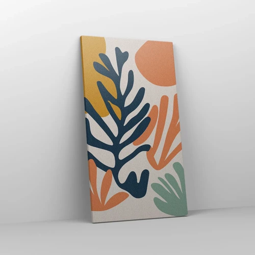 Schilderen op canvas - Koraalzeeën - 45x80 cm
