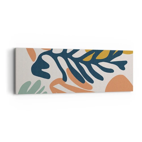 Schilderen op canvas - Koraalzeeën - 90x30 cm