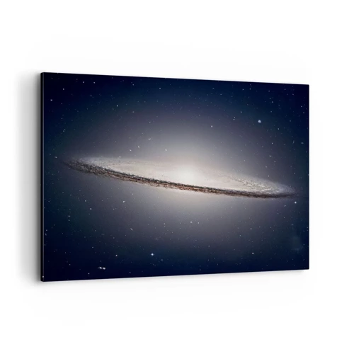 Schilderen op canvas - Lang geleden, in een sterrenstelsel ver, ver weg... - 100x70 cm