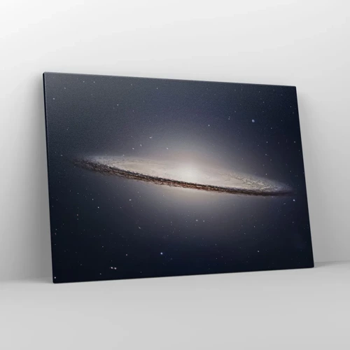 Schilderen op canvas - Lang geleden, in een sterrenstelsel ver, ver weg... - 100x70 cm