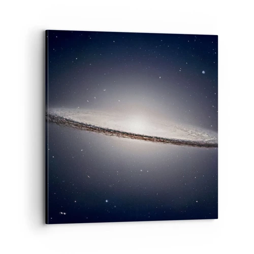 Schilderen op canvas - Lang geleden, in een sterrenstelsel ver, ver weg... - 70x70 cm