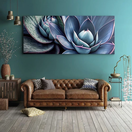 Schilderen op canvas - Levenskracht - 100x40 cm