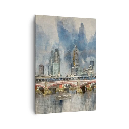 Schilderen op canvas - Londen in al zijn glorie - 70x100 cm