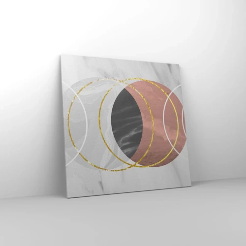 Schilderen op canvas - Muziek van de sferen - 70x70 cm