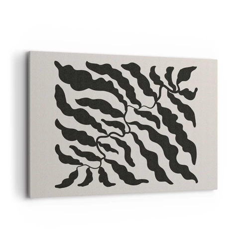 Schilderen op canvas - Natuur van een vierkant - 100x70 cm