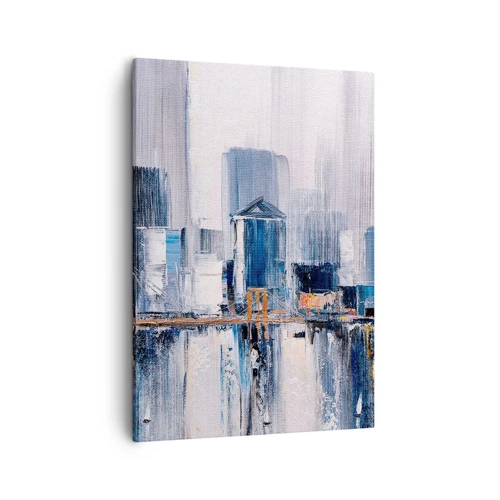 Schilderen op canvas - New Yorkse impressie - 50x70 cm