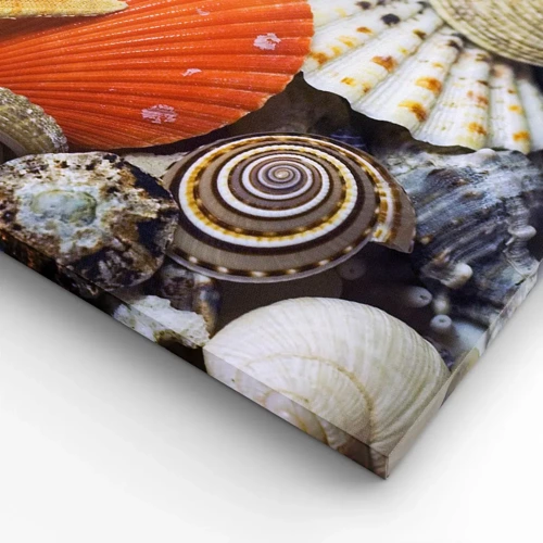 Schilderen op canvas - Oceaan schatten - 50x50 cm