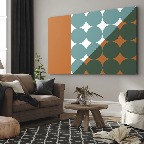 Schilderen op canvas - Omhoog en diagonaal - 70x50 cm