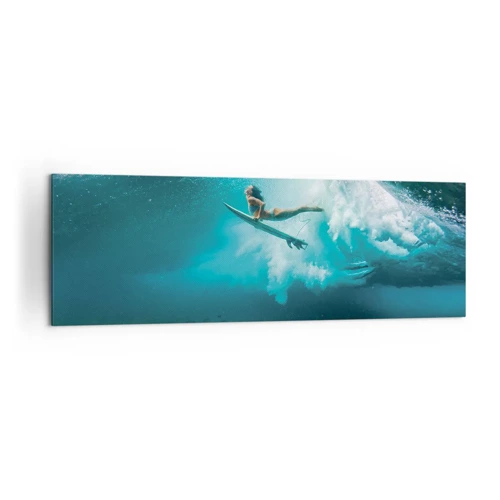 Schilderen op canvas - Onderwaterwereld - 160x50 cm