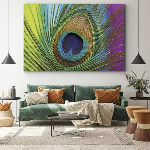 Schilderen op canvas - Oog in oog - 70x50 cm