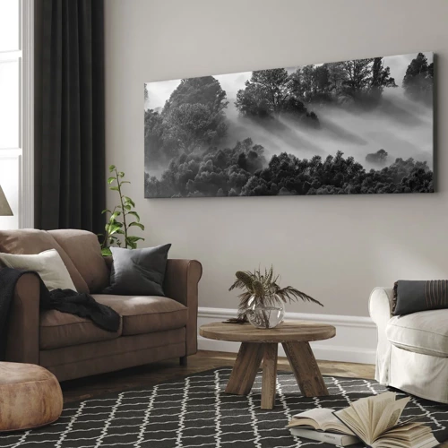 Schilderen op canvas - Opstaand ​​uit de slaap - 100x40 cm