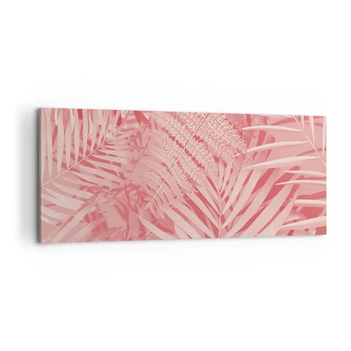 Schilderen op canvas - Roze concept - 100x40 cm