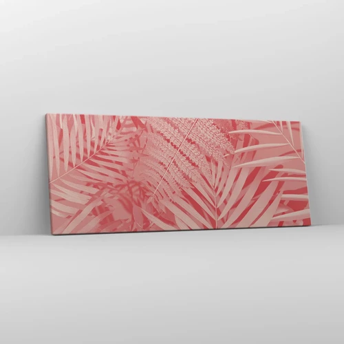 Schilderen op canvas - Roze concept - 100x40 cm