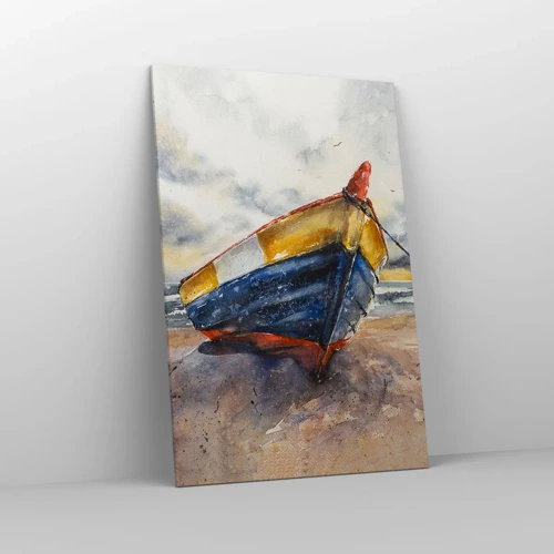 Schilderen op canvas - Rust aan de kust - 80x120 cm