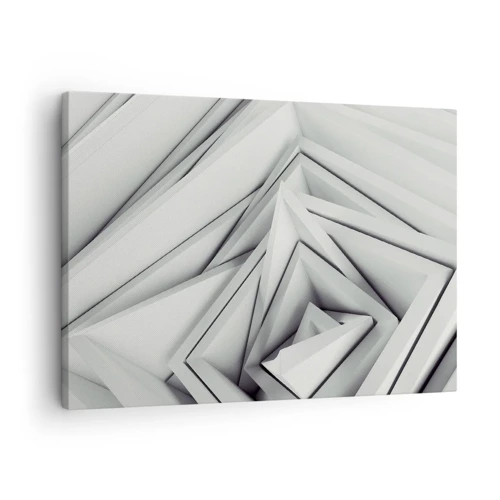 Schilderen op canvas - Scherpe hoeken knoppen - 70x50 cm
