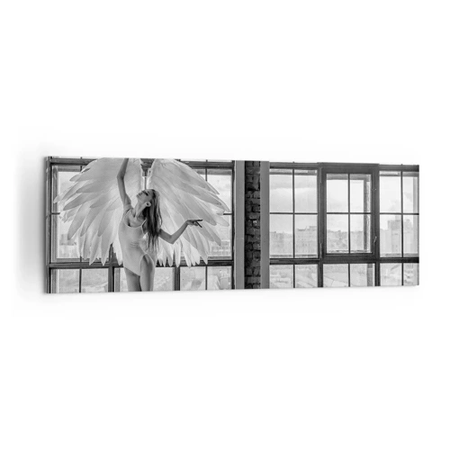 Schilderen op canvas - Stad der Engelen? - 160x50 cm