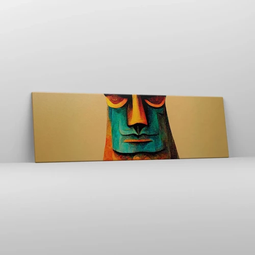 Schilderen op canvas - Statig, toch lief - 160x50 cm