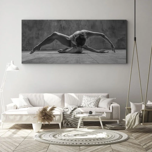 Schilderen op canvas - Symmetrie gevonden - 100x40 cm