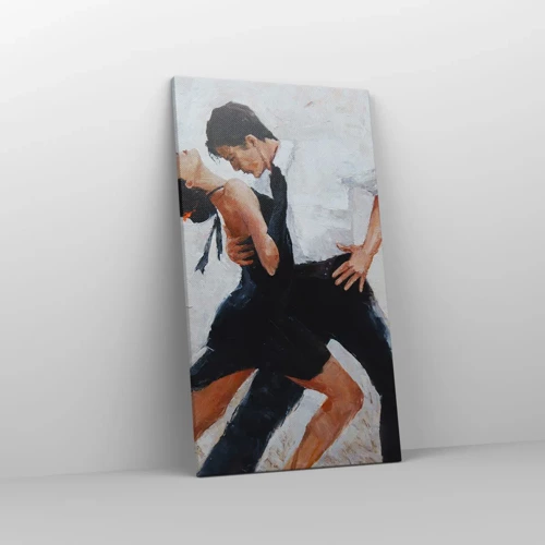 Schilderen op canvas - Tango van mijn dromen - 45x80 cm