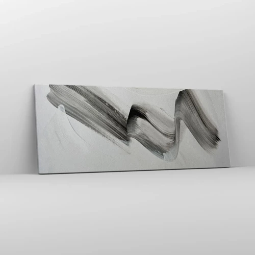 Schilderen op canvas - Terloops voor de lol - 100x40 cm