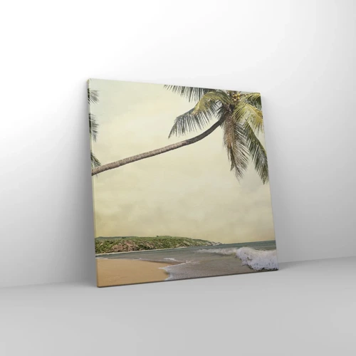 Schilderen op canvas - Tropische droom - 50x50 cm