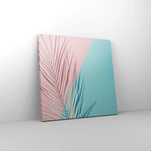 Schilderen op canvas - Tropische impressie - 30x30 cm
