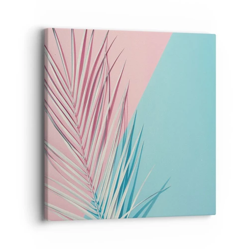 Schilderen op canvas - Tropische impressie - 40x40 cm