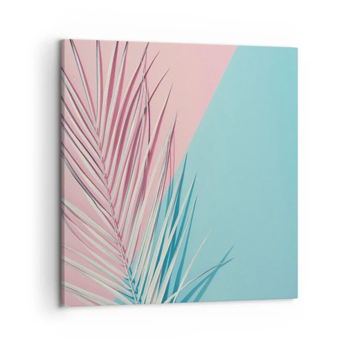 Schilderen op canvas - Tropische impressie - 50x50 cm