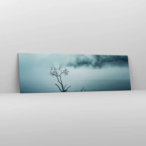 Schilderen op canvas - Van water en mist - 160x50 cm