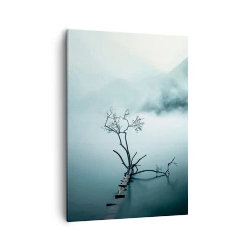 Schilderen op canvas - Van water en mist - 50x70 cm