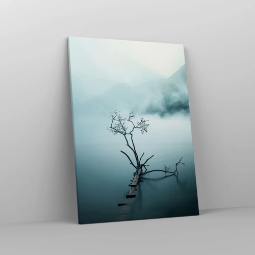 Schilderen op canvas - Van water en mist - 50x70 cm