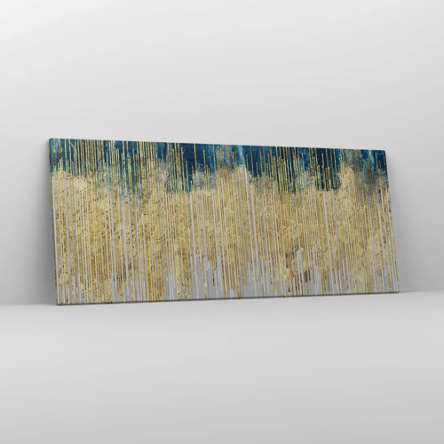 Schilderen op canvas - Vergulde grens - 120x50 cm