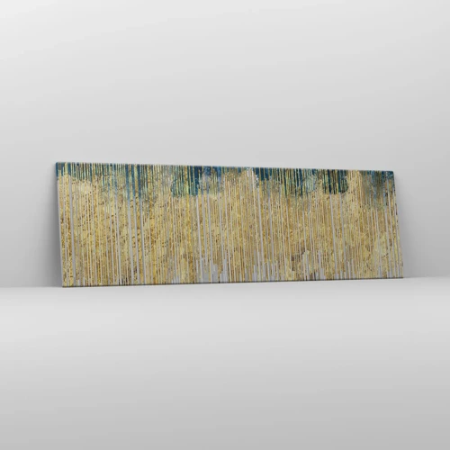 Schilderen op canvas - Vergulde grens - 160x50 cm