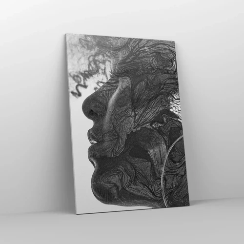 Schilderen op canvas - Verstrikt in dromen - 70x100 cm