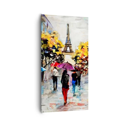 Schilderen op canvas - Vooral mooi in de herfst - 65x120 cm