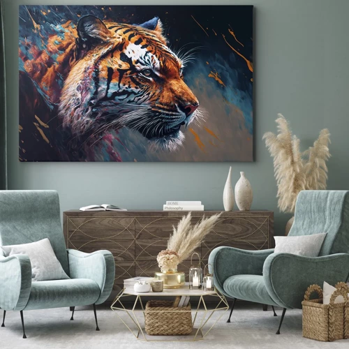 Schilderen op canvas - Wilde schoonheid - 120x80 cm