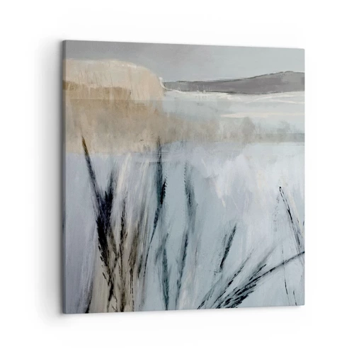 Schilderen op canvas - Wintervelden - 50x50 cm