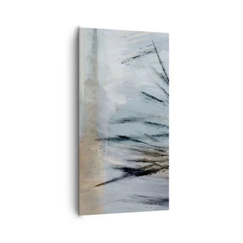 Schilderen op canvas - Wintervelden - 65x120 cm