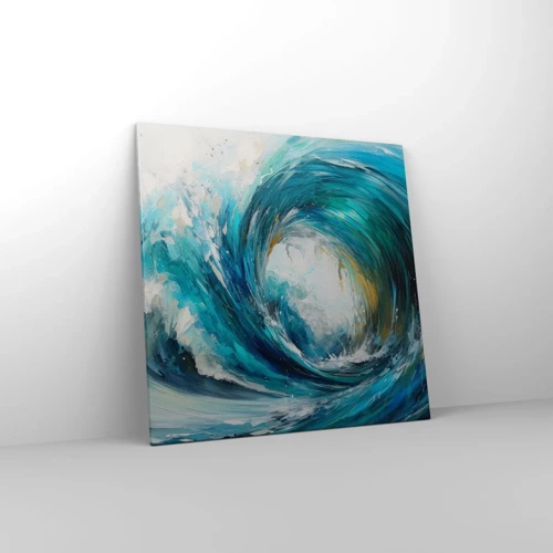 Schilderen op canvas - Zeeportaal - 70x70 cm